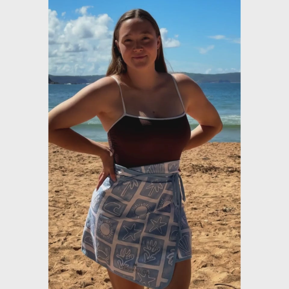 Sunchaser Towel Wrap Skirt