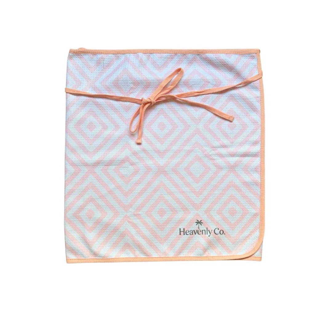 Pink Escape Towel Wrap Skirt