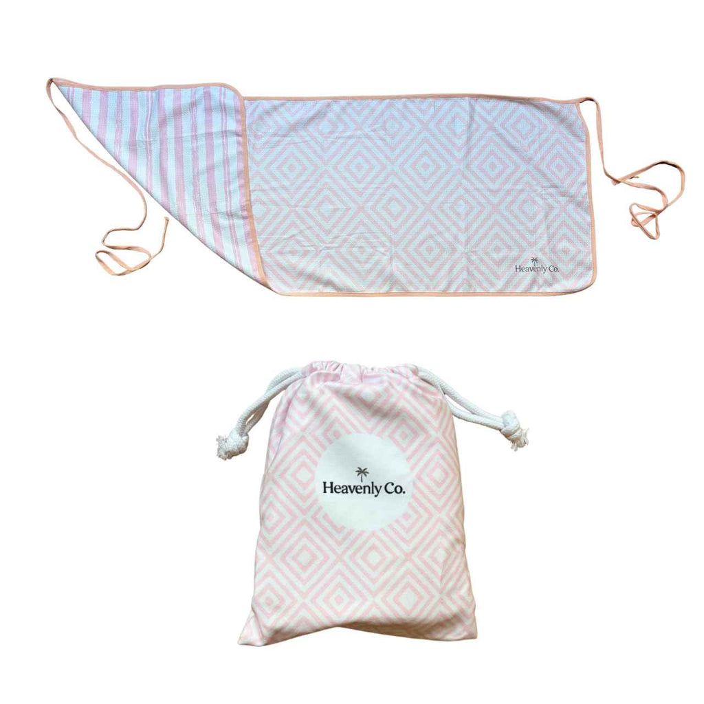 Pink Escape Towel Wrap Skirt