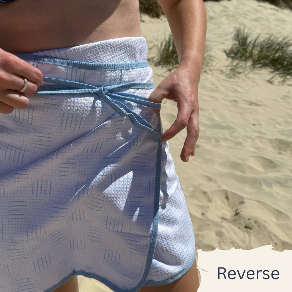 Blue Tango Towel Wrap Skirt