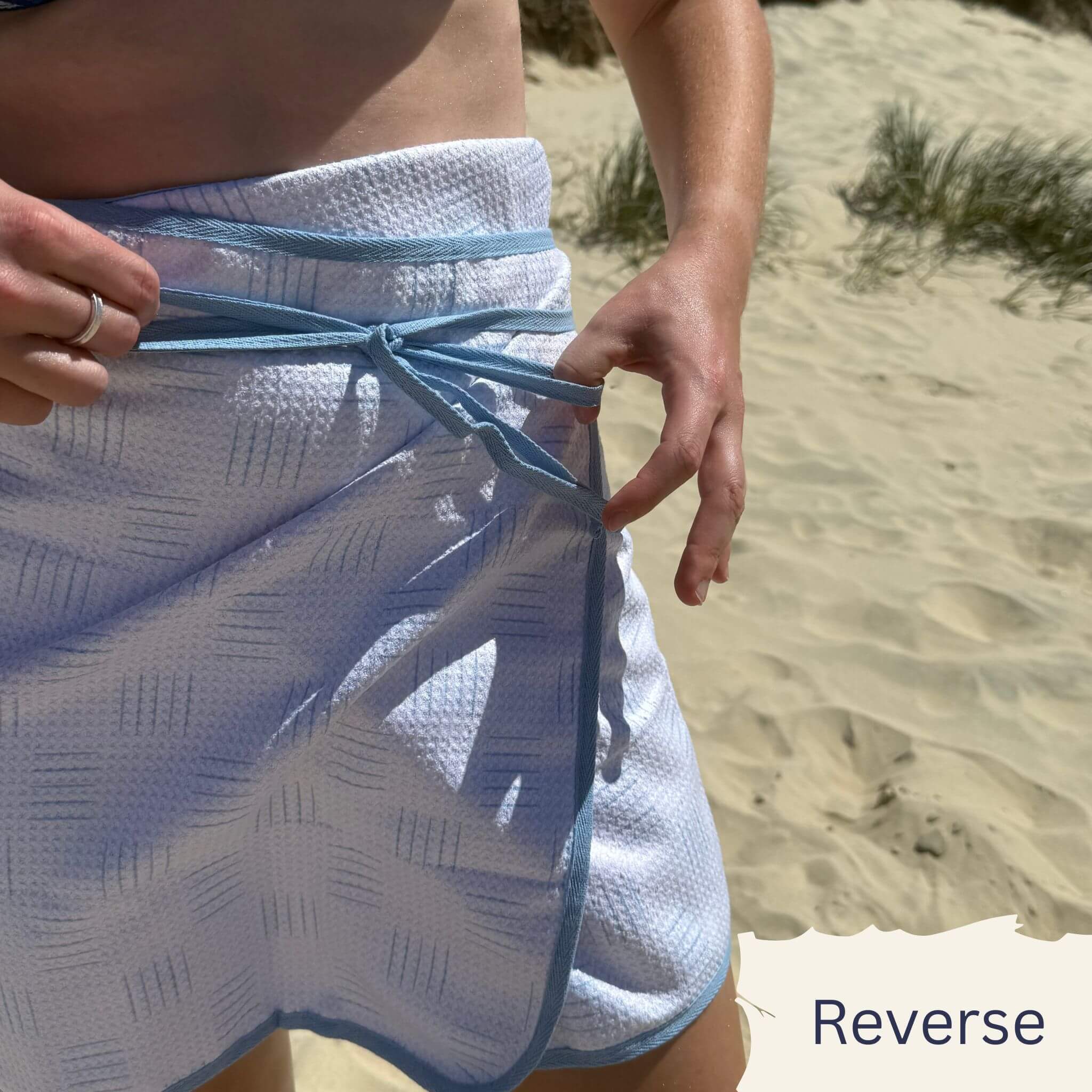 Blue Tango Towel Wrap Skirt